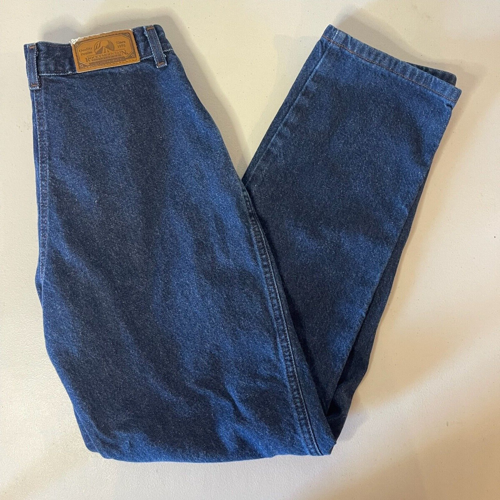 Vintage Rockies Jeans Womens Size 29 9 Western Rocky Mountain Made in USA Ladies